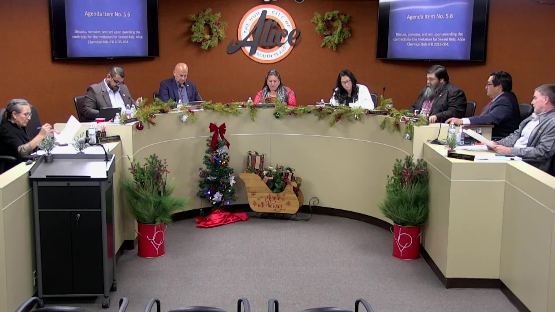 Alice Council Approves Rezoning, Police Contract, Regional Water Agreement