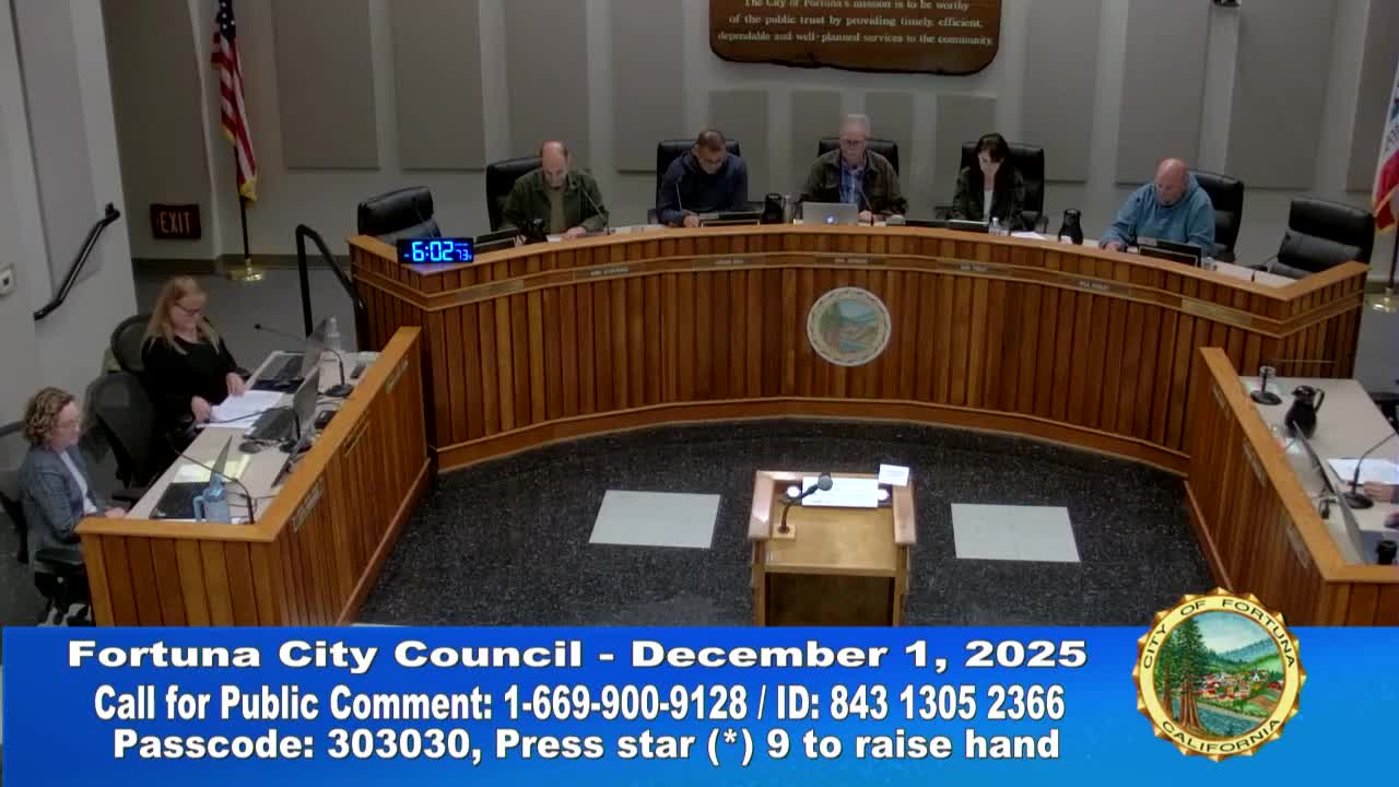 Fortuna Council Approves $1.5 Million Pension Payment, Waives Reserve Policy