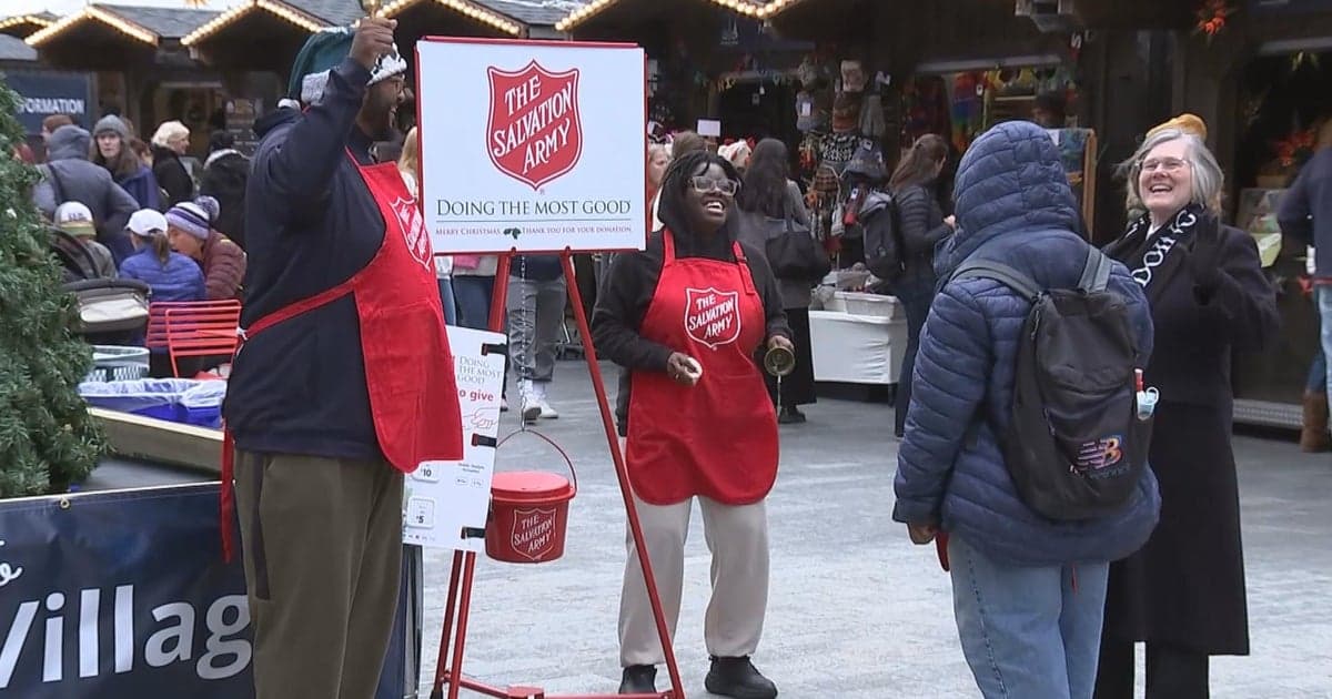Salvation Army Rings In Holiday Aid, Red Kettle Drive Begun