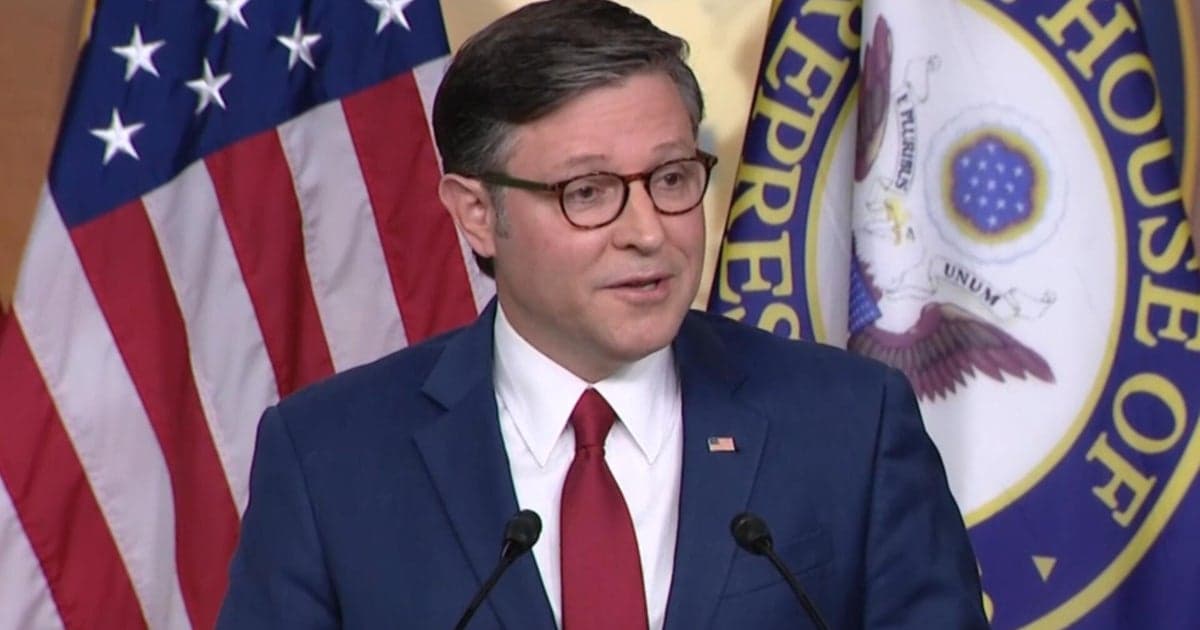 Johnson urges House to return to Washington immediately as Senate moves to end shutdown