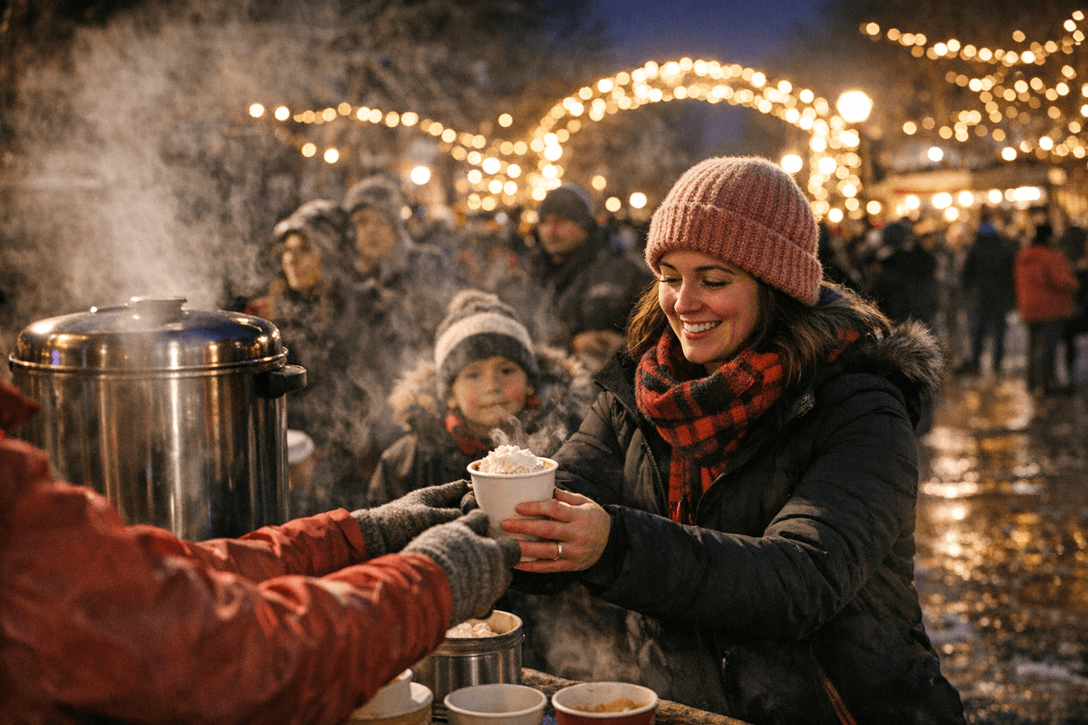 Hot chocolate sales raise thousands for Laramie nonprofits at Winter Lights