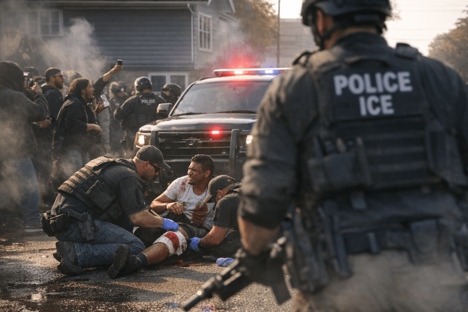 Federal immigration officer wounds man in north Minneapolis amid heavy ICE deployment