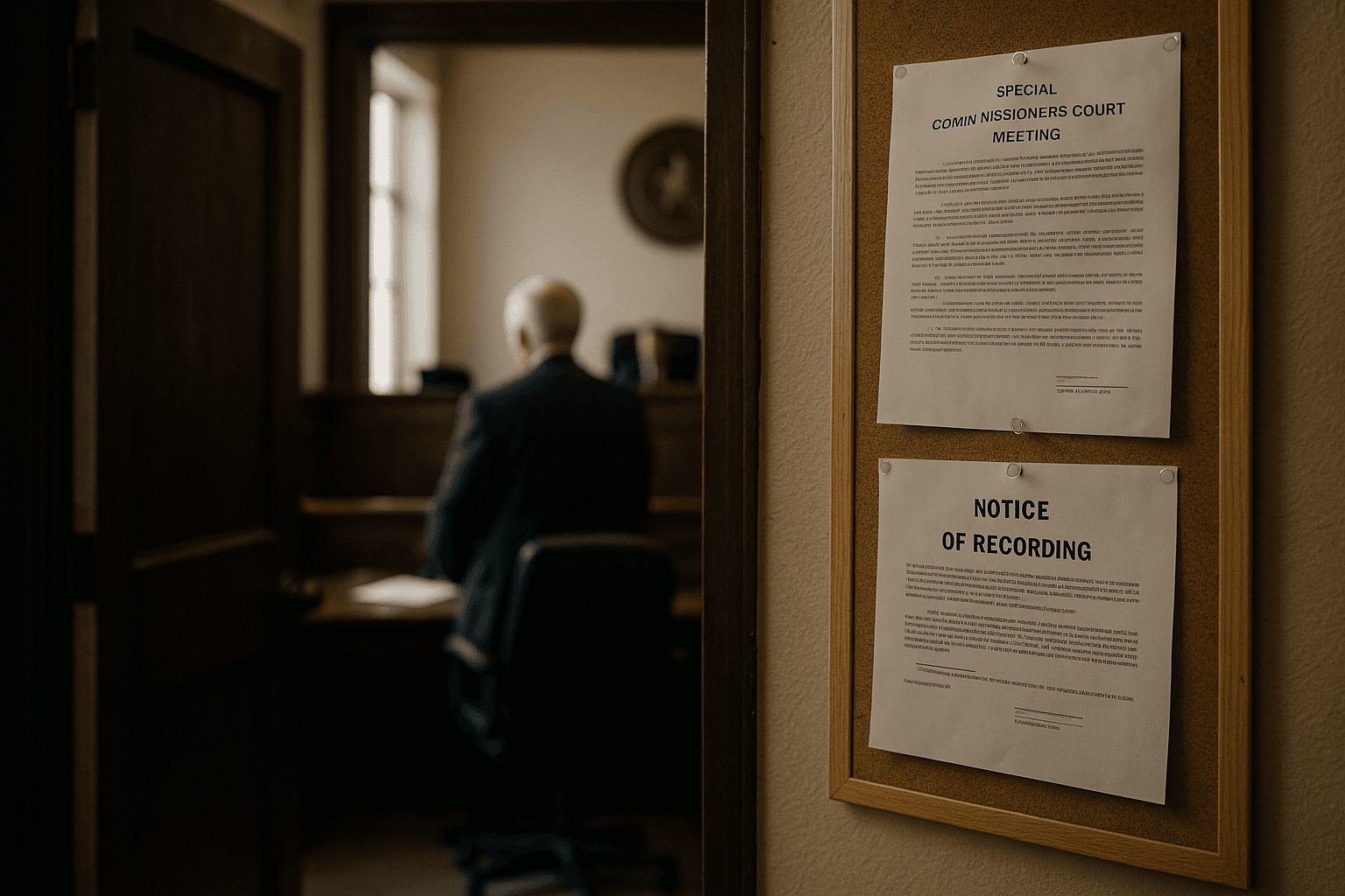 Val Verde County Posts Recordings and Notices For Special Court