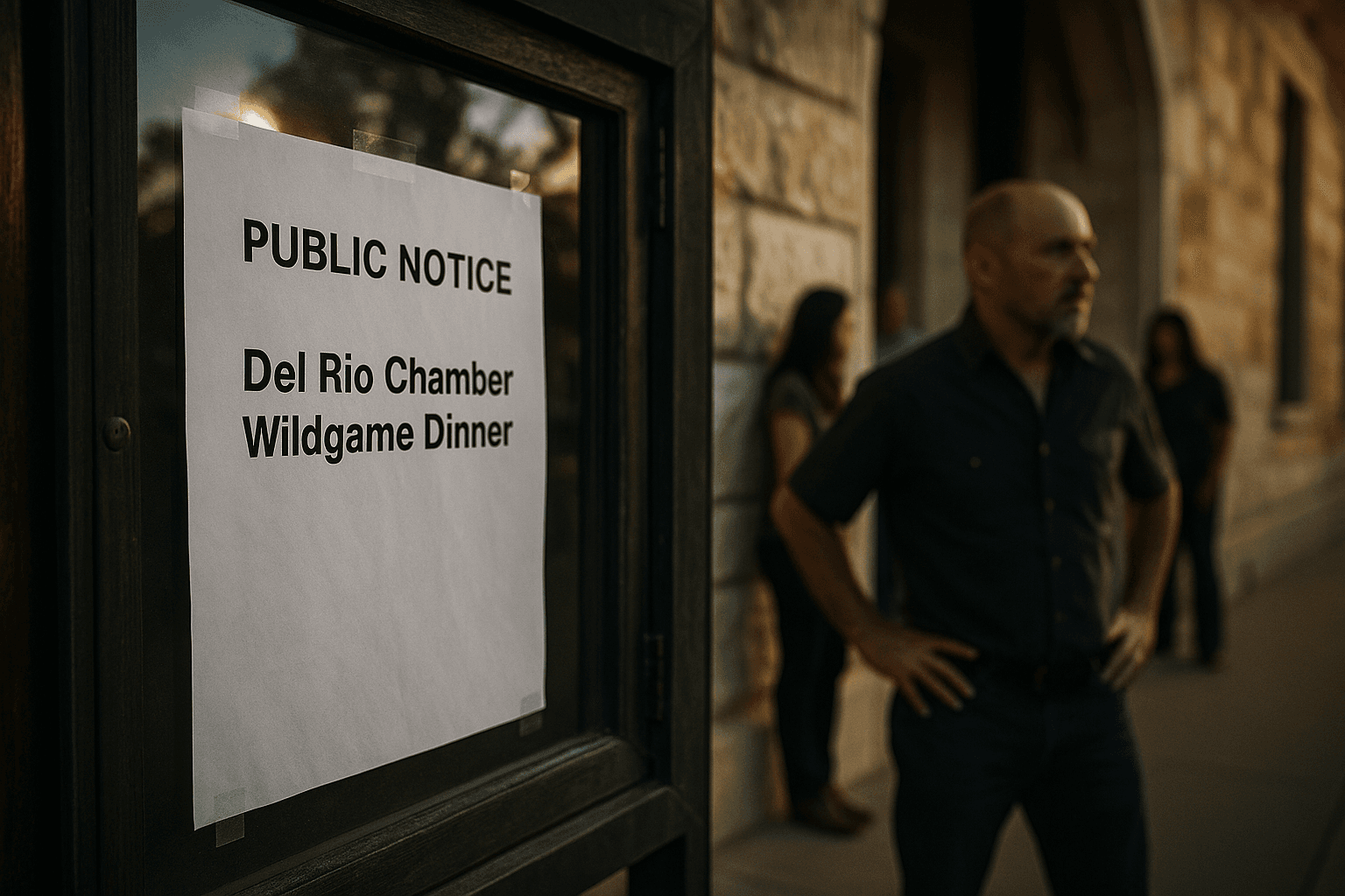 County posts Del Rio Chamber Wildgame Dinner notice, increases public visibility