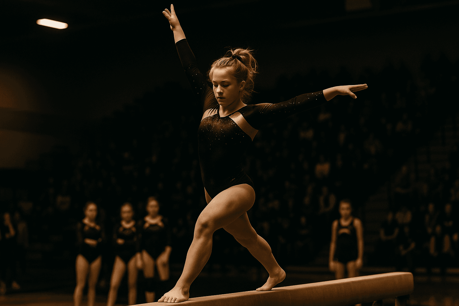 Perham Gymnastics Places Fifth at Home Invitational, Shows Promise