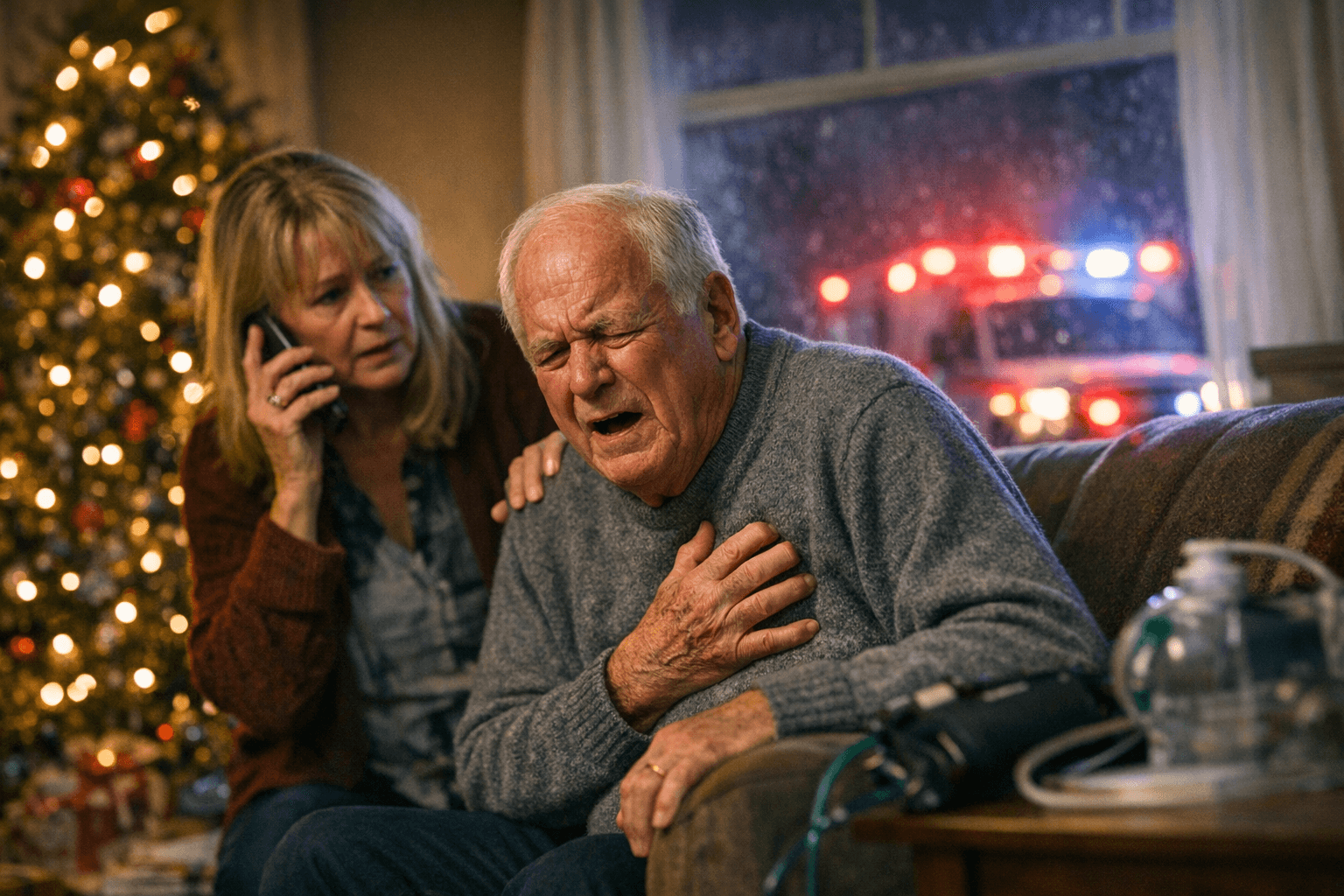 Winter holiday heart risks rise, experts urge swift action and moderation