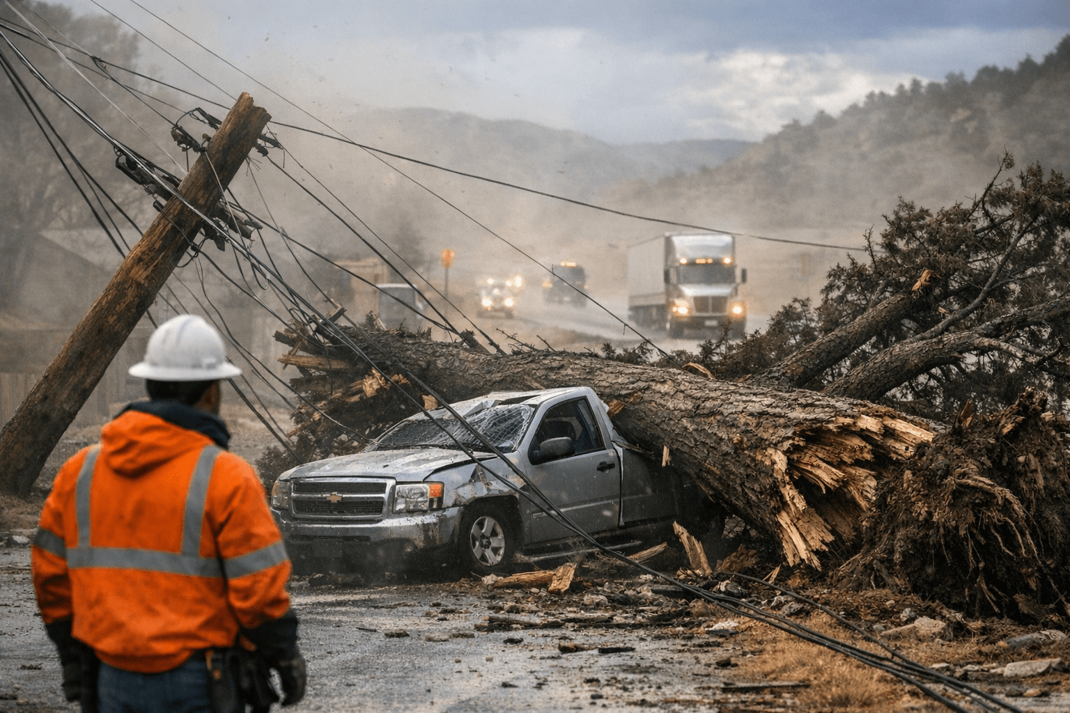 Strong December Winds Hit Trinidad and Western Las Animas County
