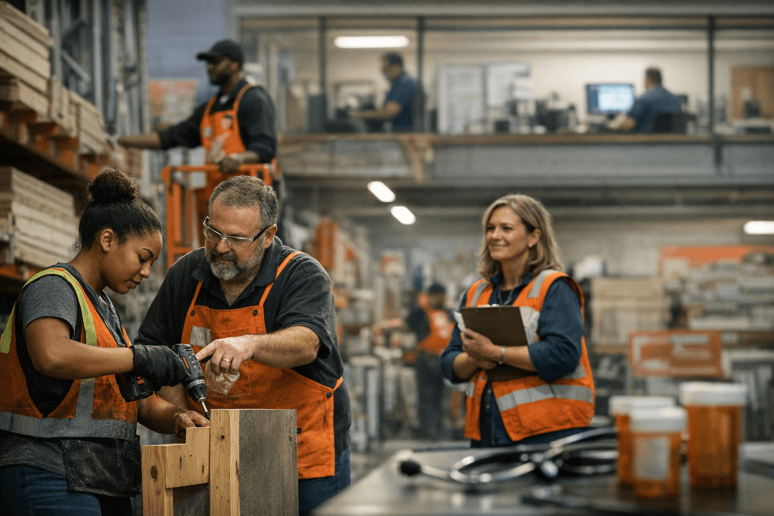 Home Depot lays out training, pay and benefit programs, emphasizing internal mobility