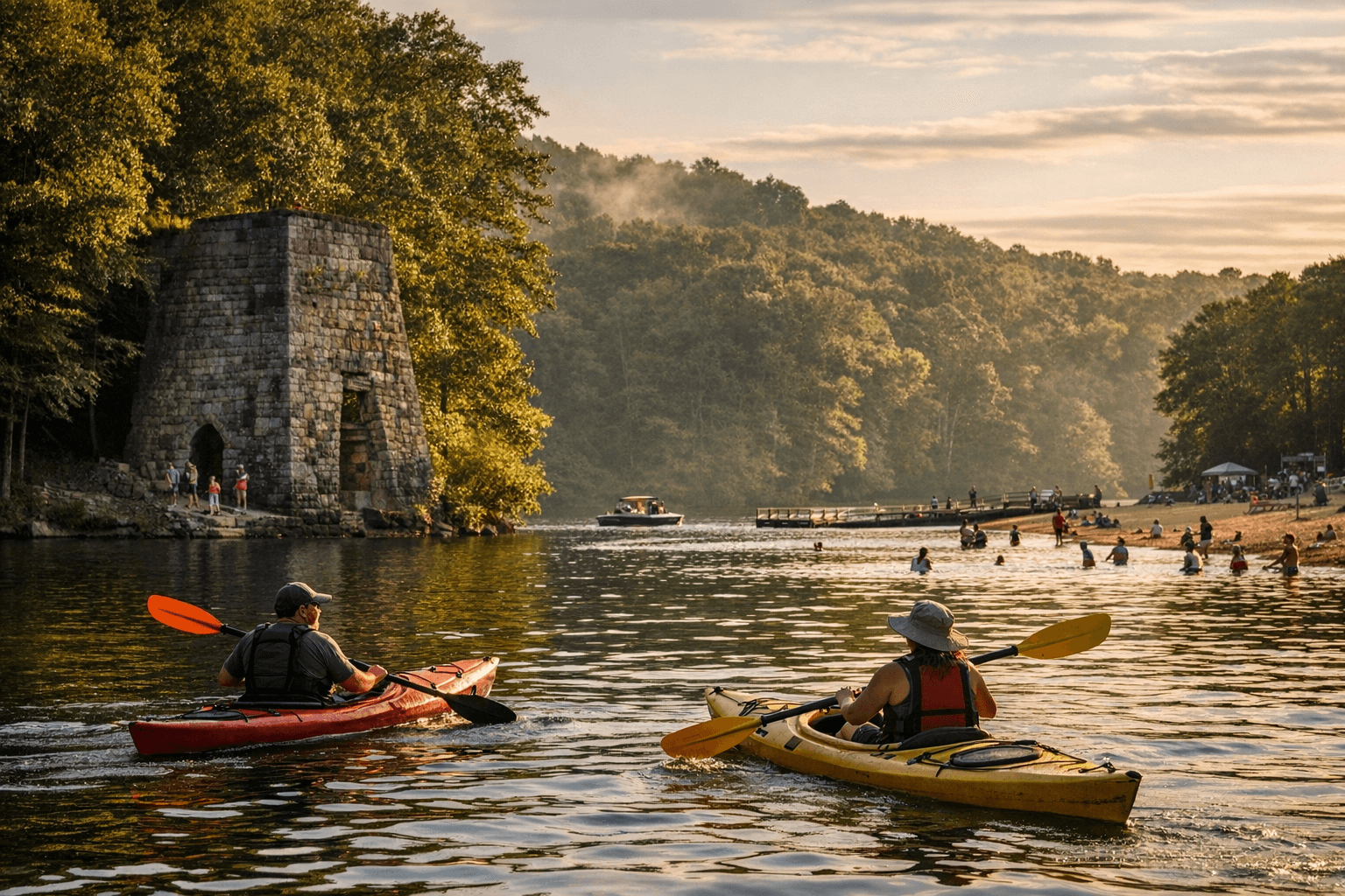 Lake Hope State Park anchors Vinton County outdoor recreation and local economy