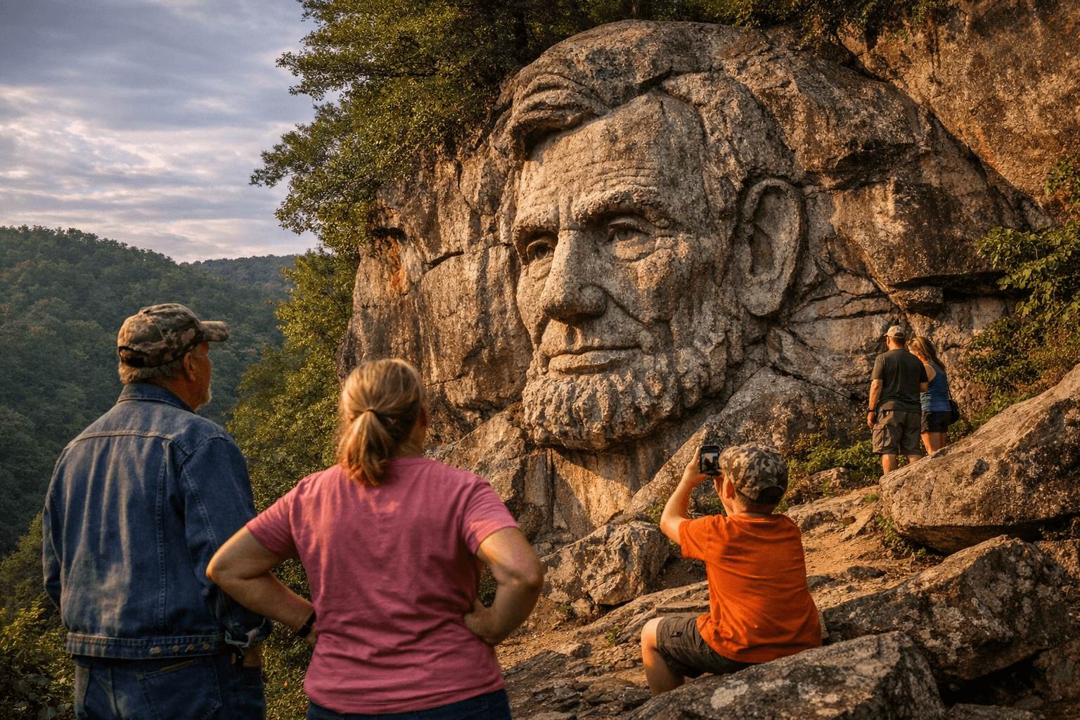 Abe Lincoln Rock draws visitors, highlights Owsley County needs