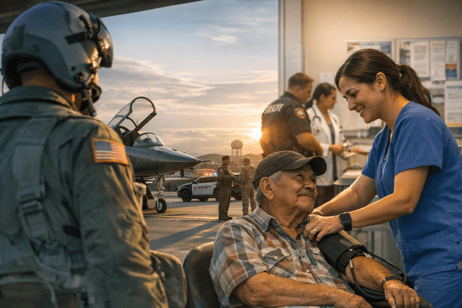 Laughlin Air Force Base sustains economy, health services in Val Verde County
