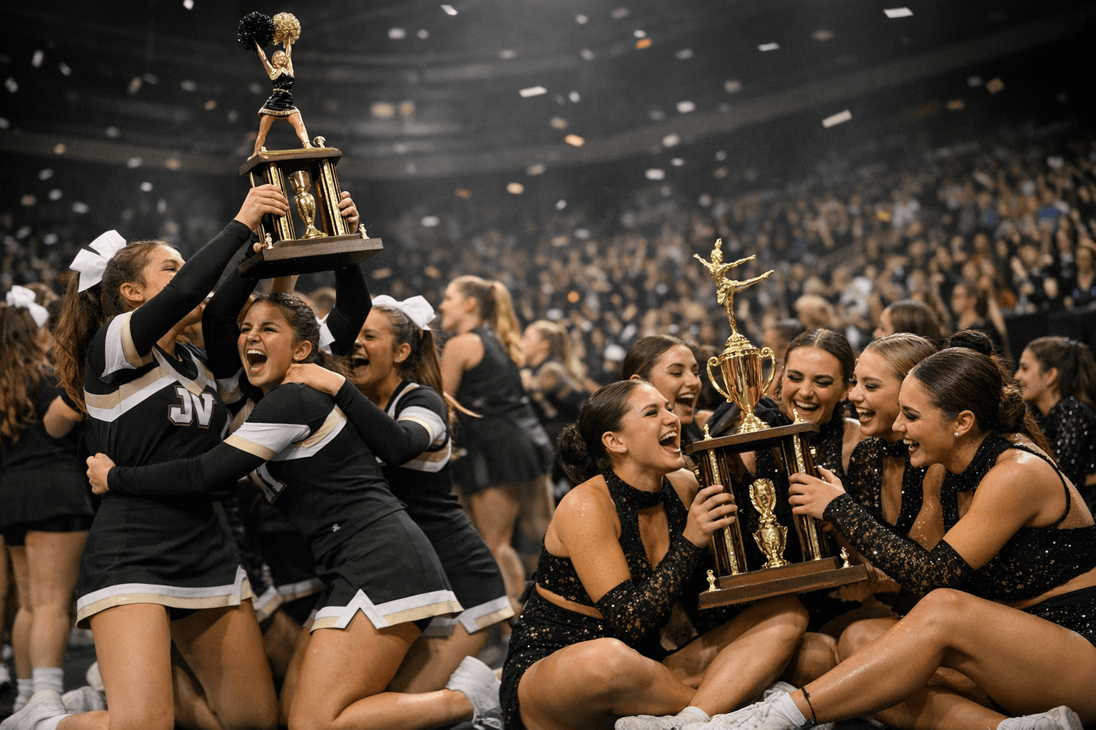 Rock Canyon Cheer and Dance Teams Celebrate Multiple State Titles