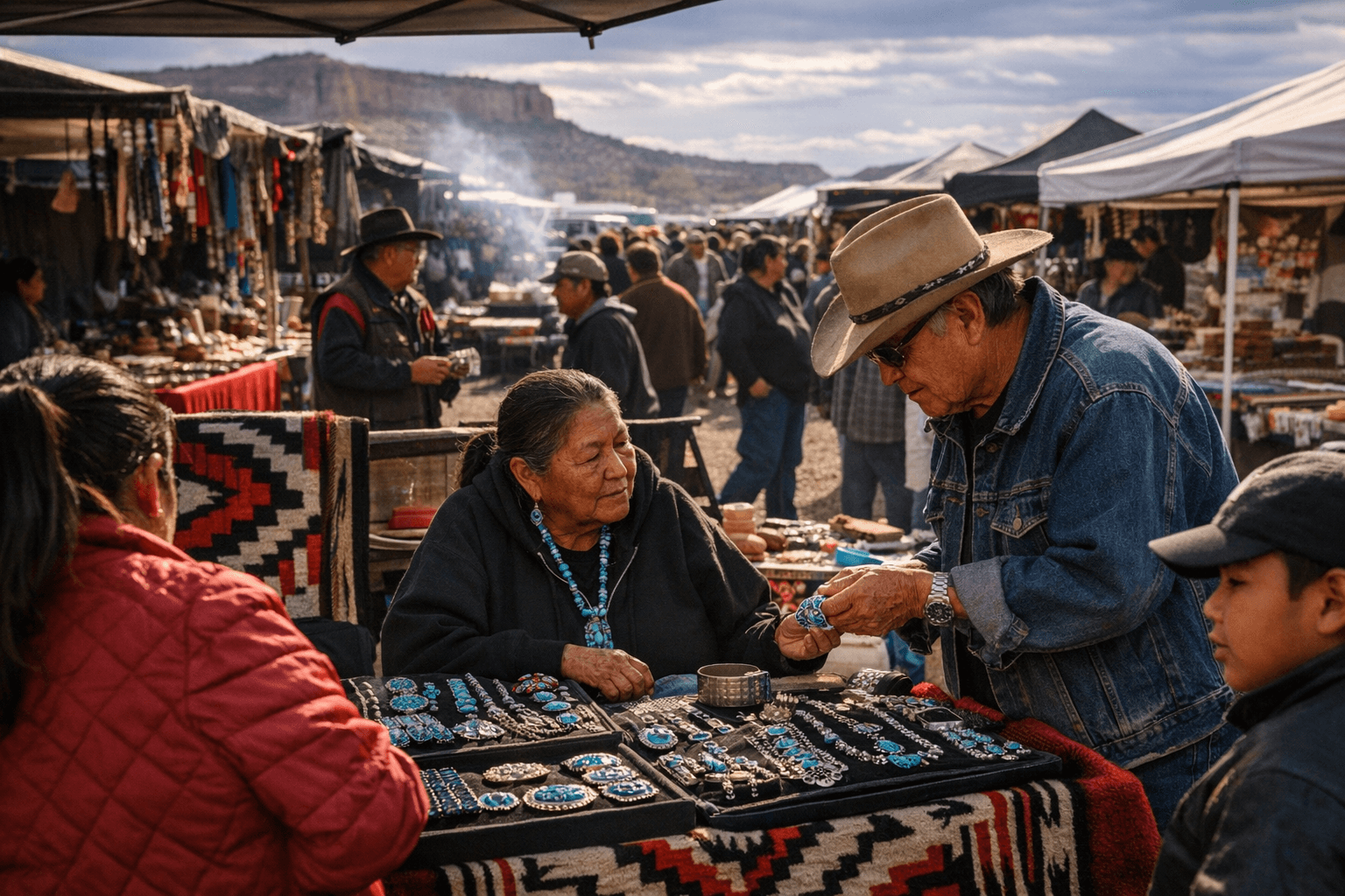 Gallup 9th Street Flea Market Drives Local Indigenous Economy and Tourism