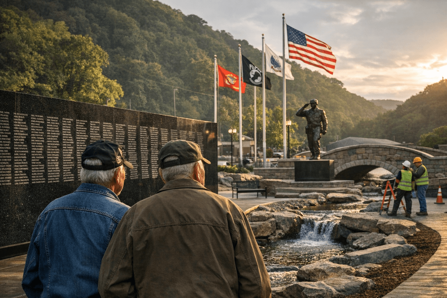 Welch Nears Completion of Patriot Park to Honor Local Veterans