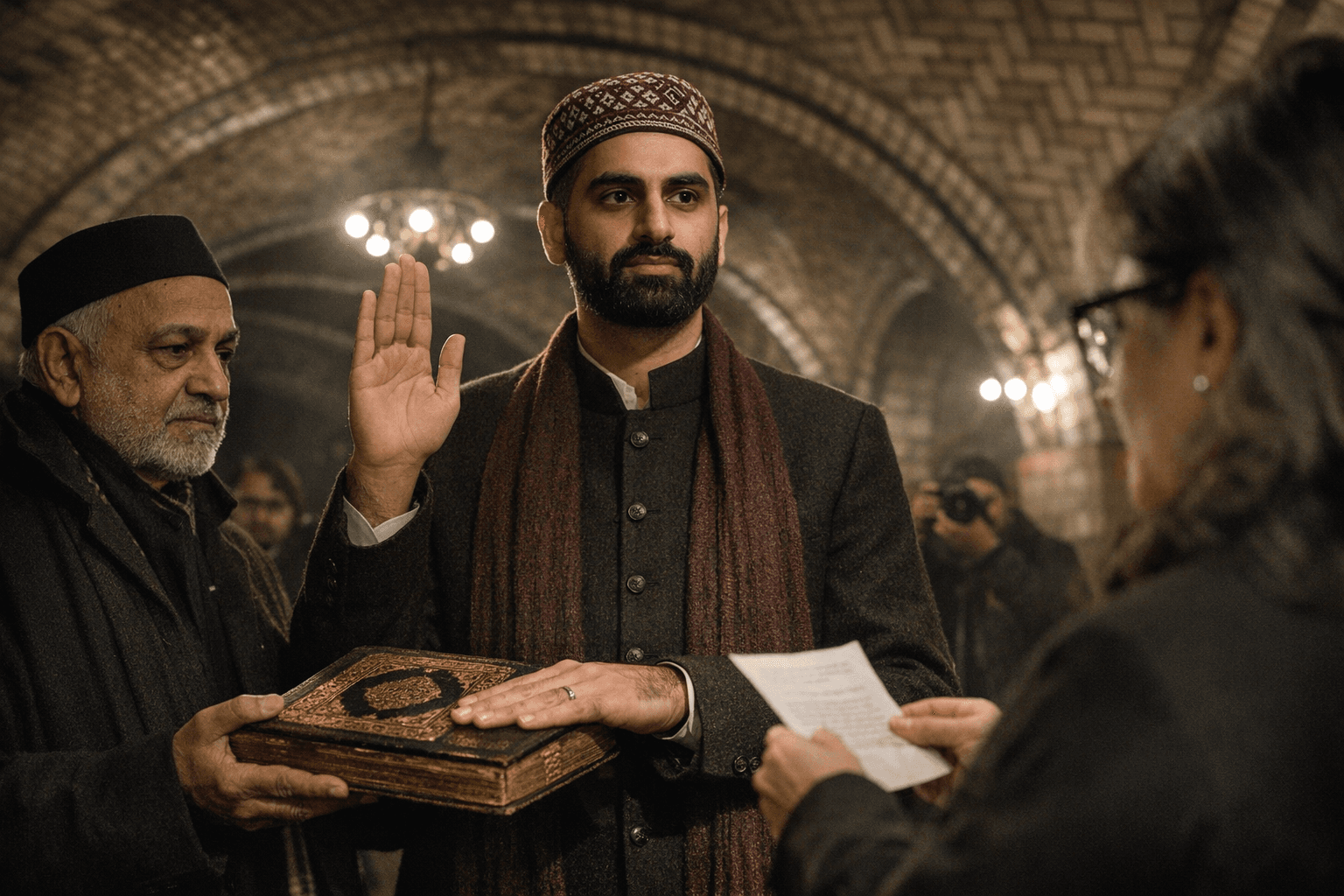 Zohran Mamdani Sworn In After Midnight Quran Oath and City Hall Inauguration