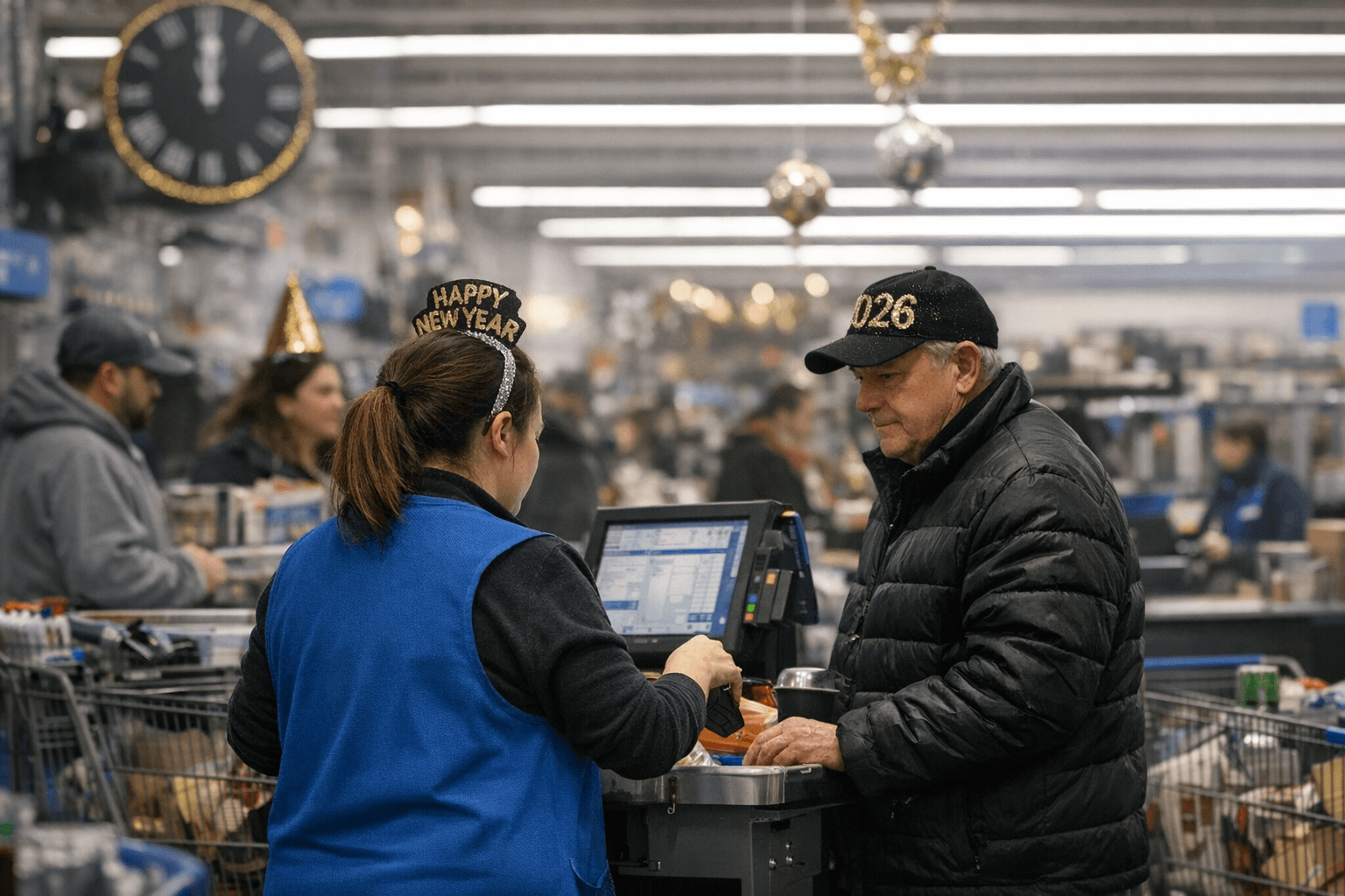 Walmart, other big retailers stayed open with modified New Year hours
