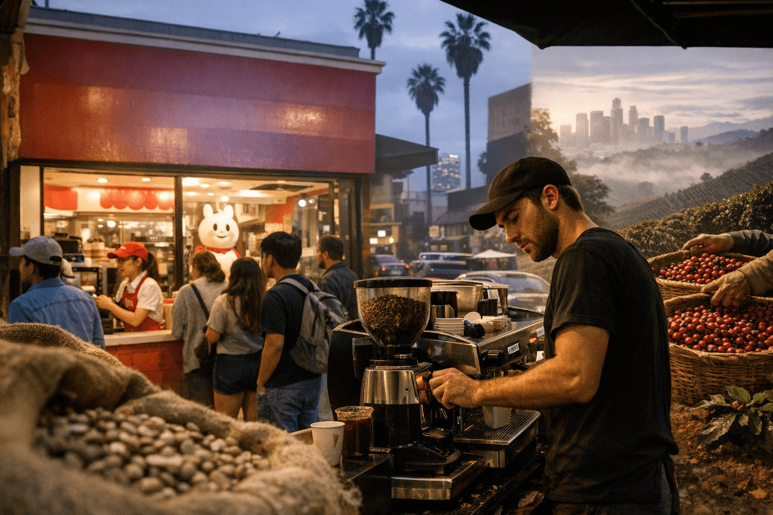 Mixue Opens Los Angeles Store as Brazil Crop Outlook Softens