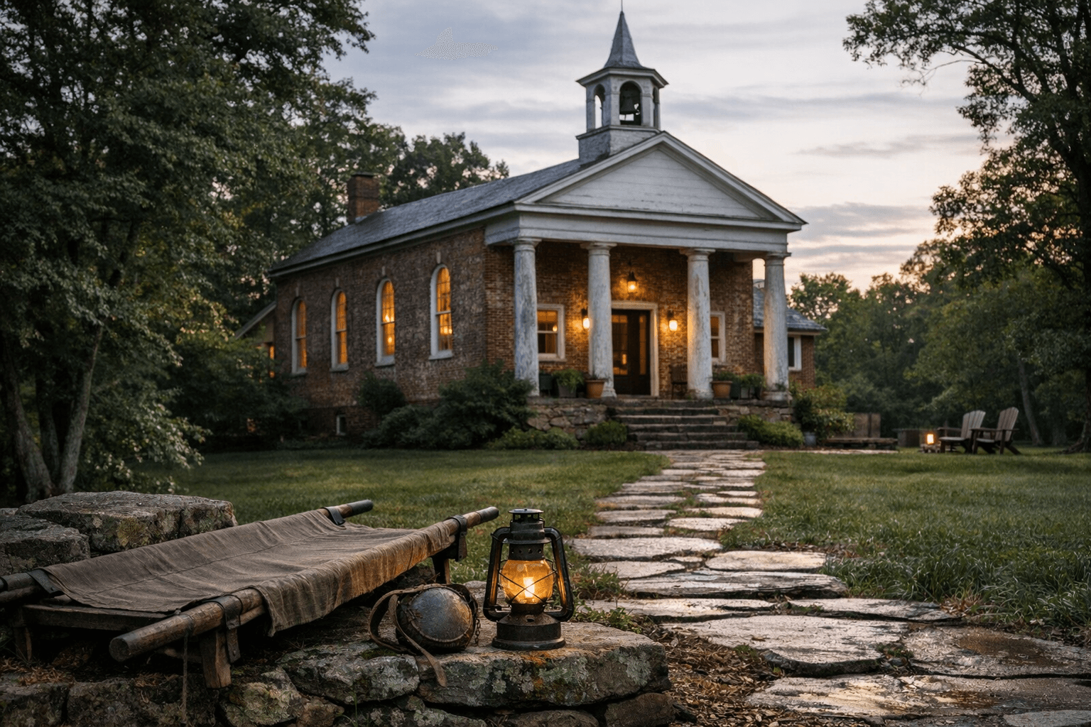 Former 1839 Goochland Church Converted to Private Residence Listed