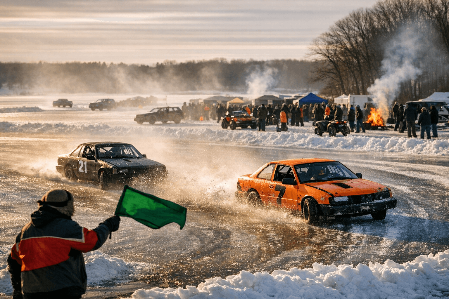 Garfield Lake Ice Racing Club Cleared to Start 2026 Season January 11