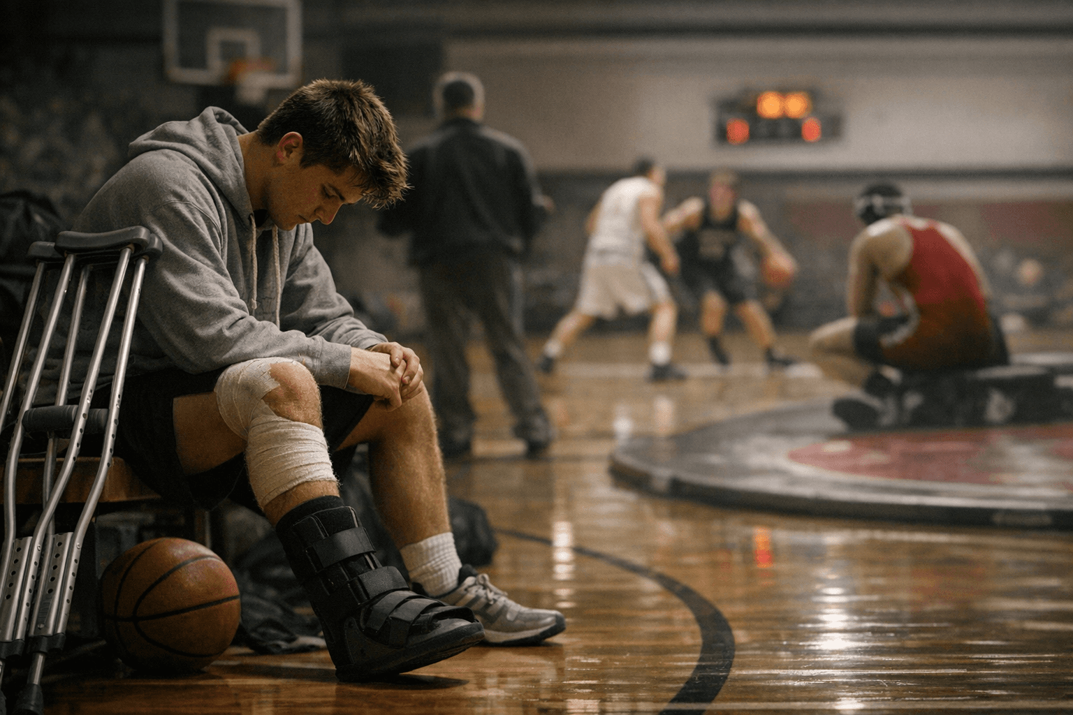 High School Football Playoff Injuries Ripple Into Winter Sports