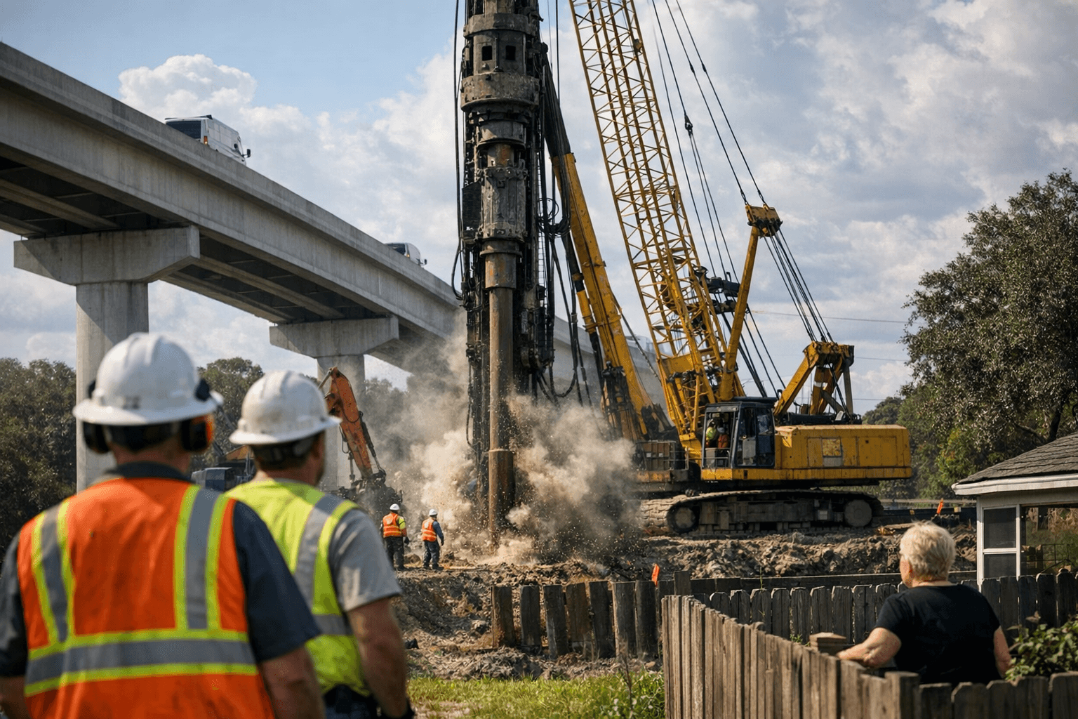 FDOT Begins Pile-Driving on SR 417 Bridge; Expect Daytime Noise