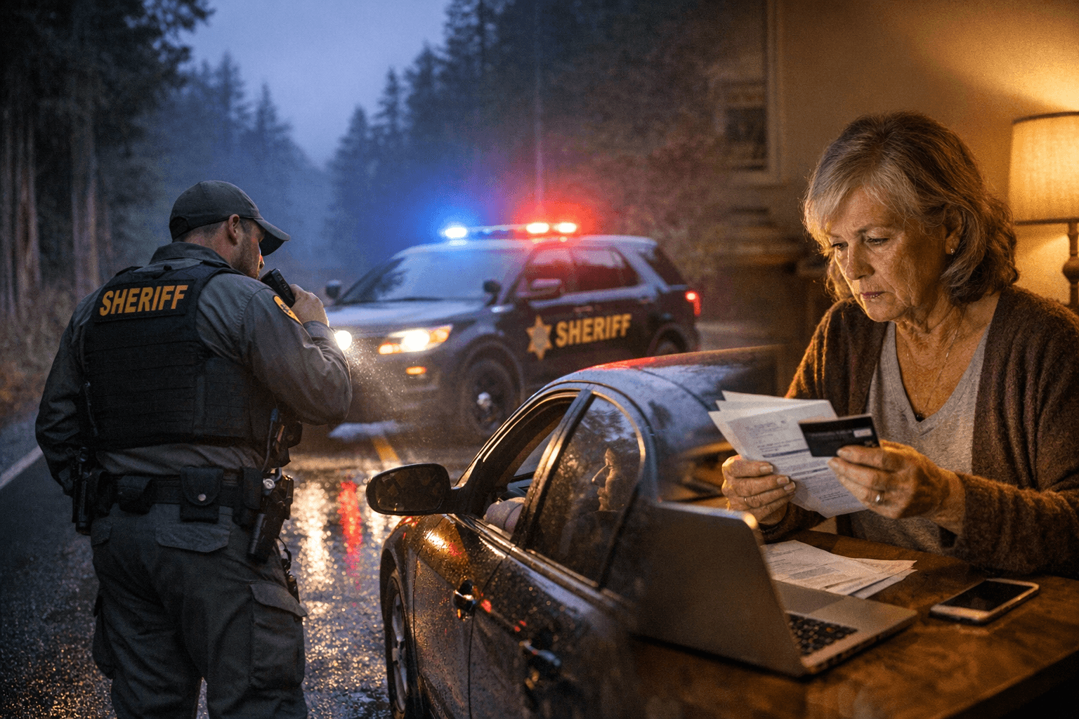 Humboldt County Sheriff Logs Traffic Stops and Fraud Call
