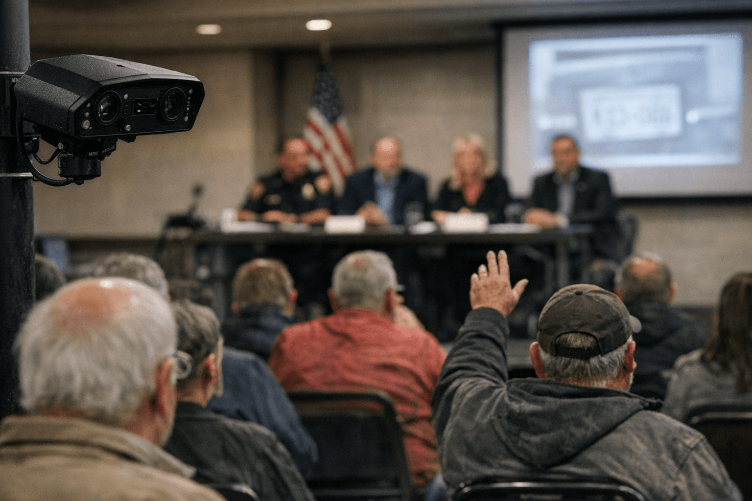 Florence Holds Town Hall on License Plate Camera Program