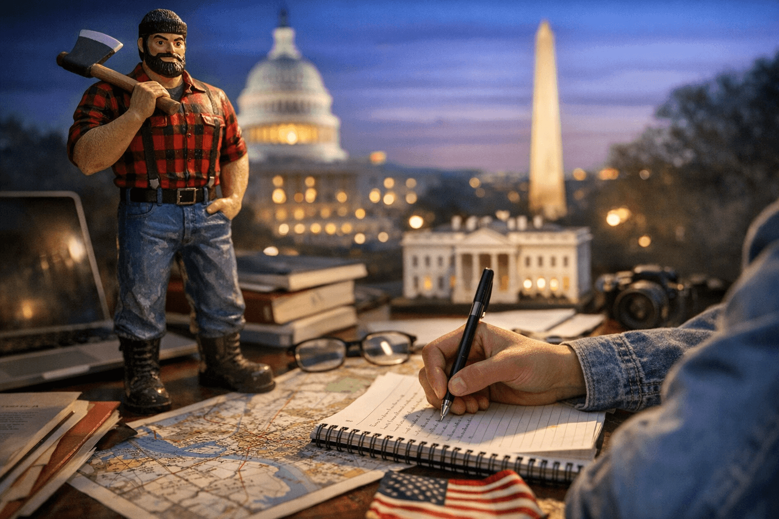 Paul Bunyan Seeks High School Essays for D.C. Youth Tour