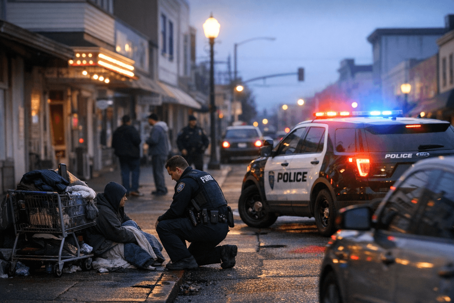 Eureka police log shows 36 calls, downtown code enforcement focus