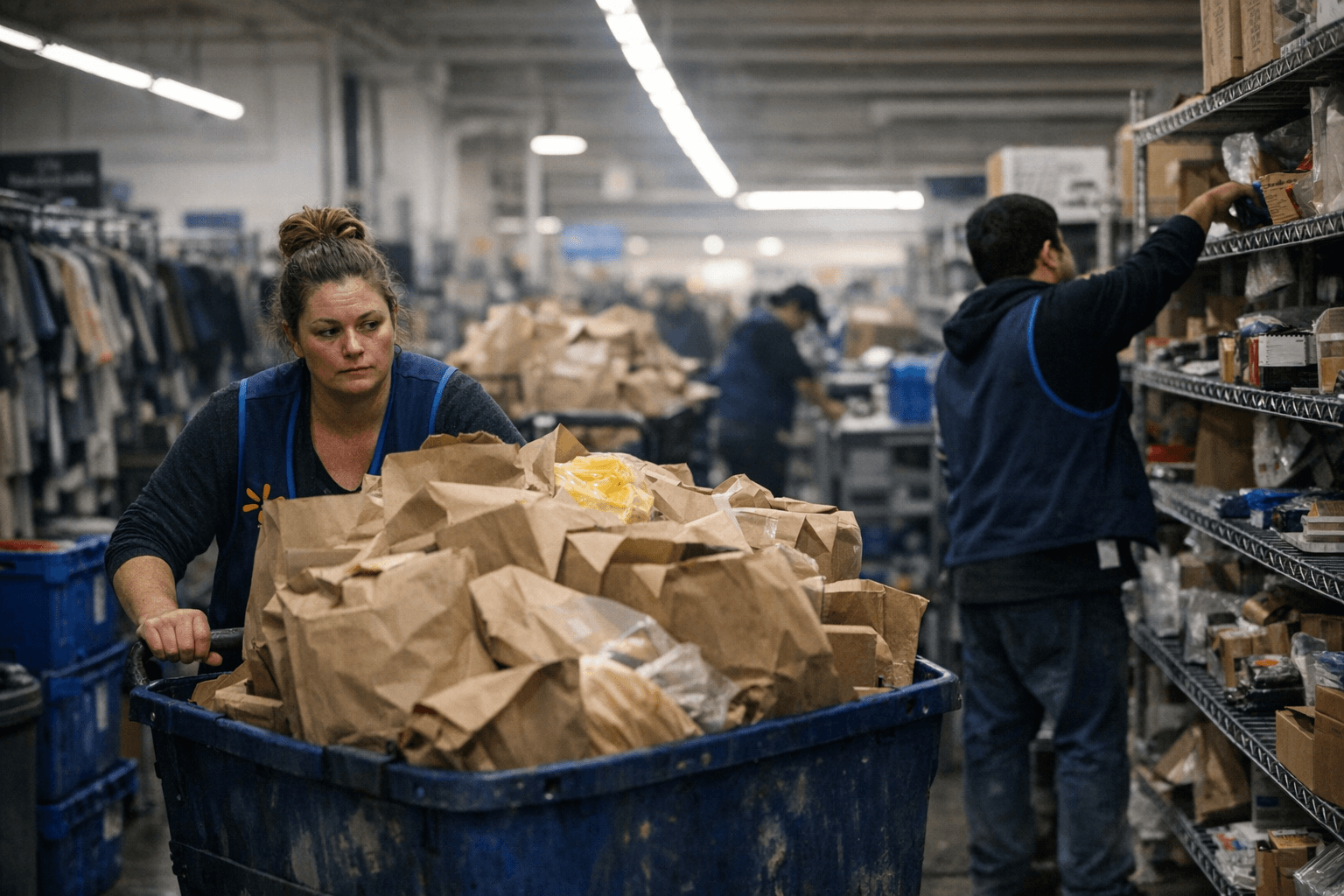 Walmart Associates Report Severe Staffing Shortages During New Year Surge
