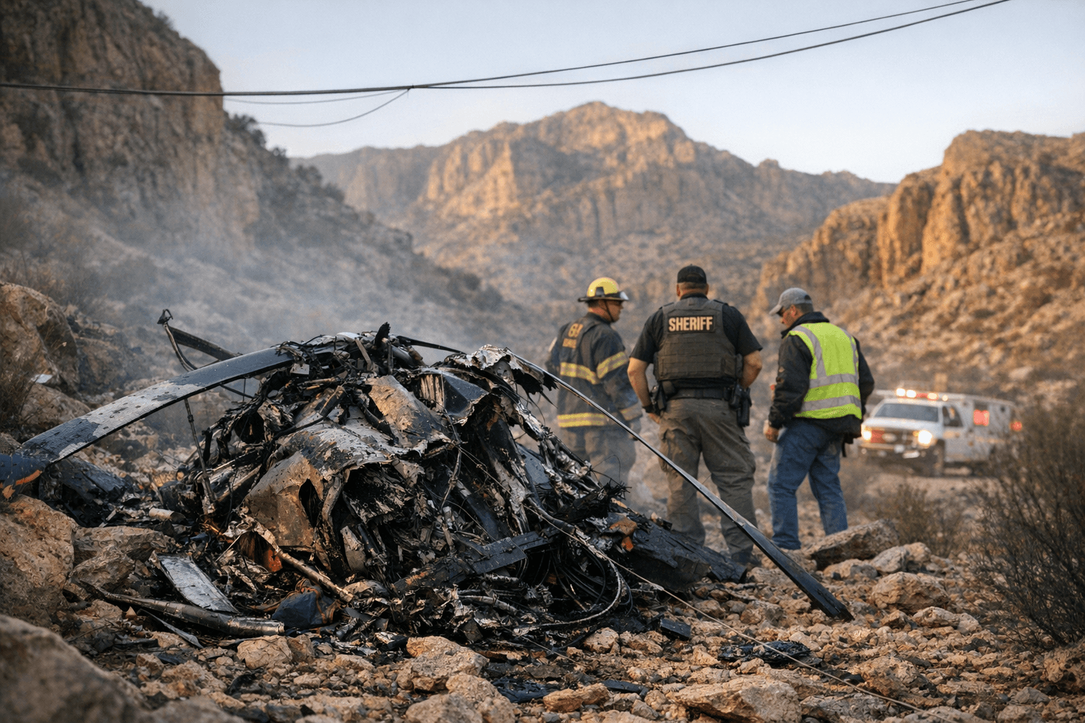 Baker County Pilot and Three Relatives Die After Helicopter Strikes Highline