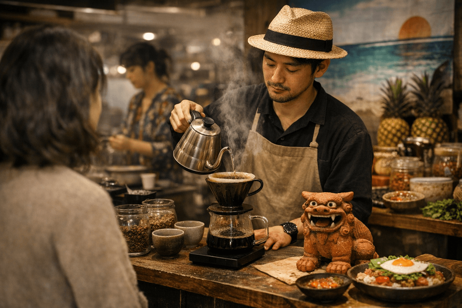 Ginza Loft Hosts Hibariya Pop-up Bringing Okinawan Coffee Flavors