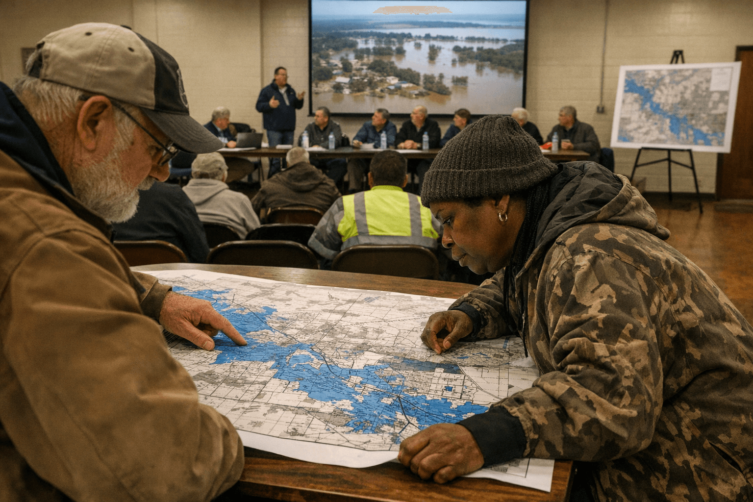 Levee District Releases Marks Flood Maps After 2024 Quitman Flood