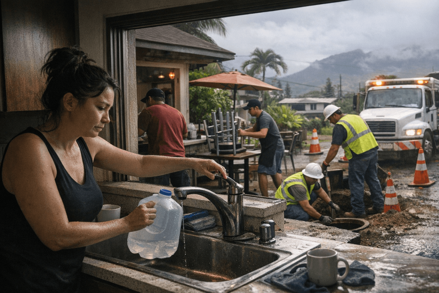 Planned Līhuʻe Water Shutdown Jan. 14 Affects Residents, Businesses