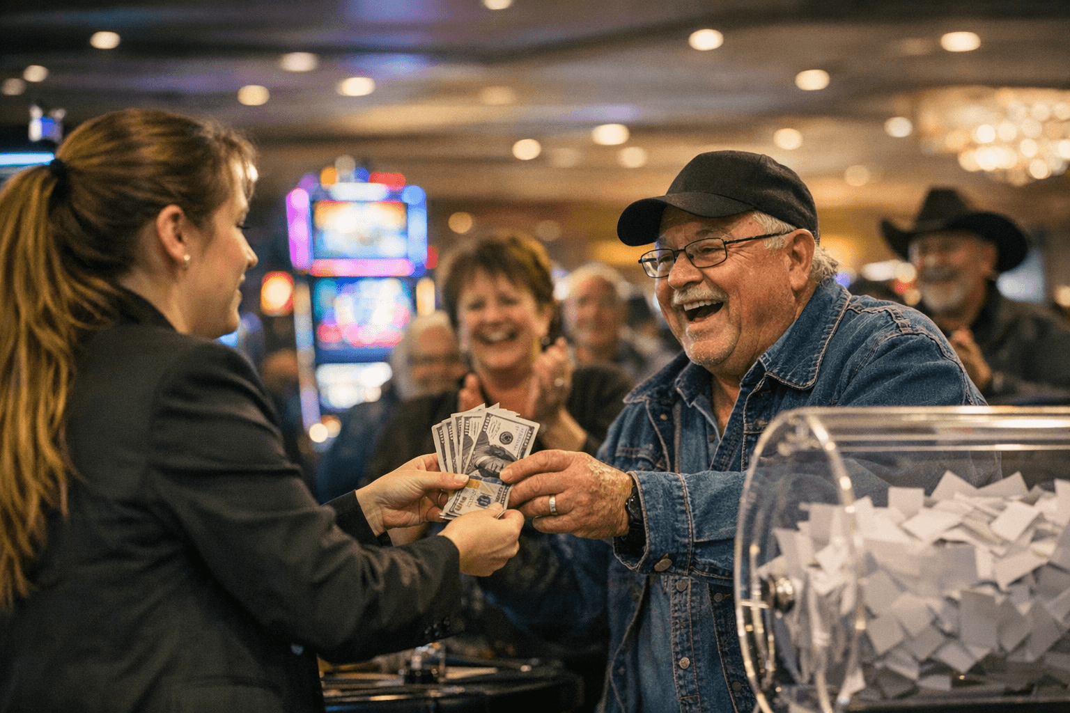 Golden Mesa Casino Held Hourly $200 Drawings in January