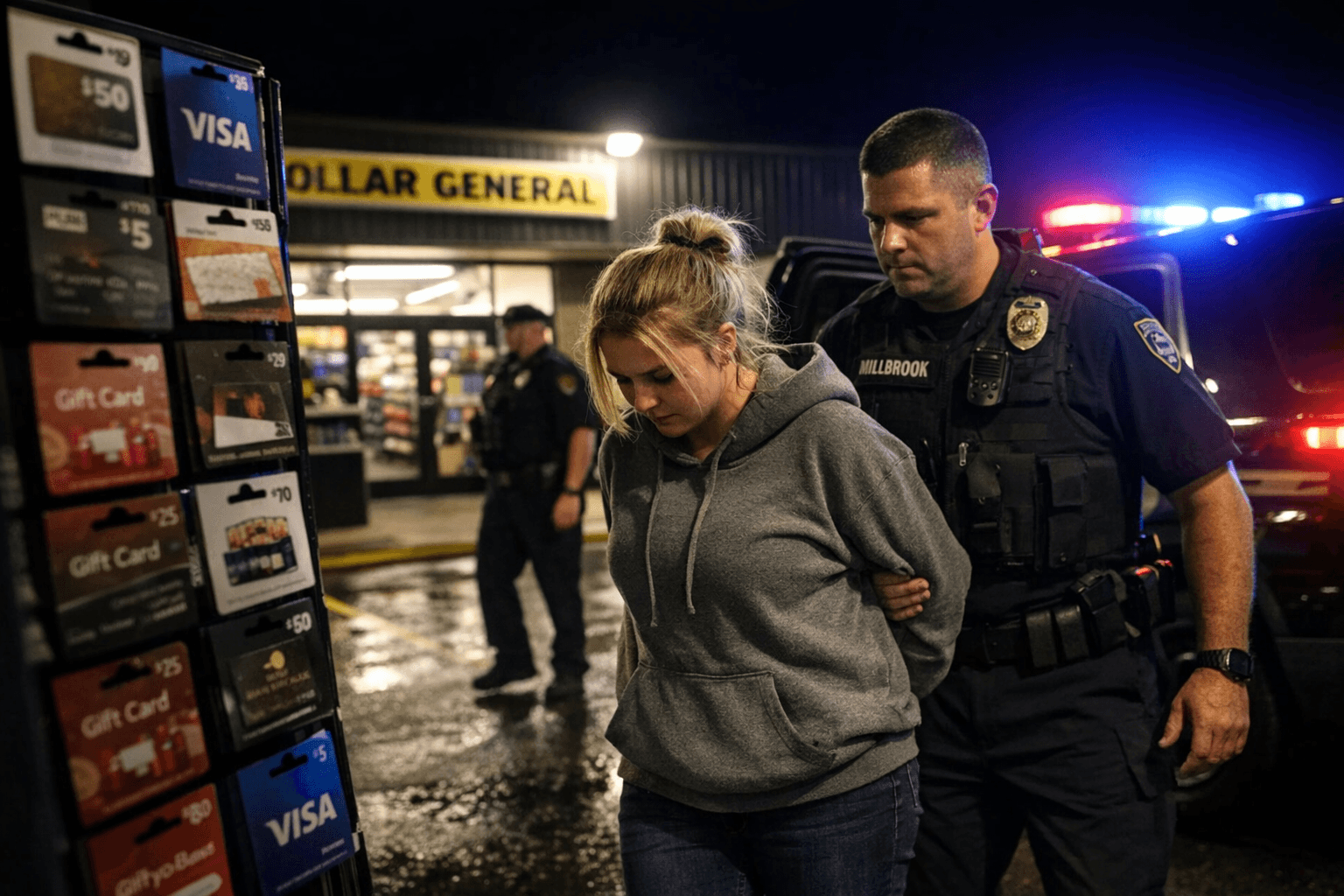 Millbrook Arrest in Dollar General Gift Card Fraud Case Raises Local Concerns