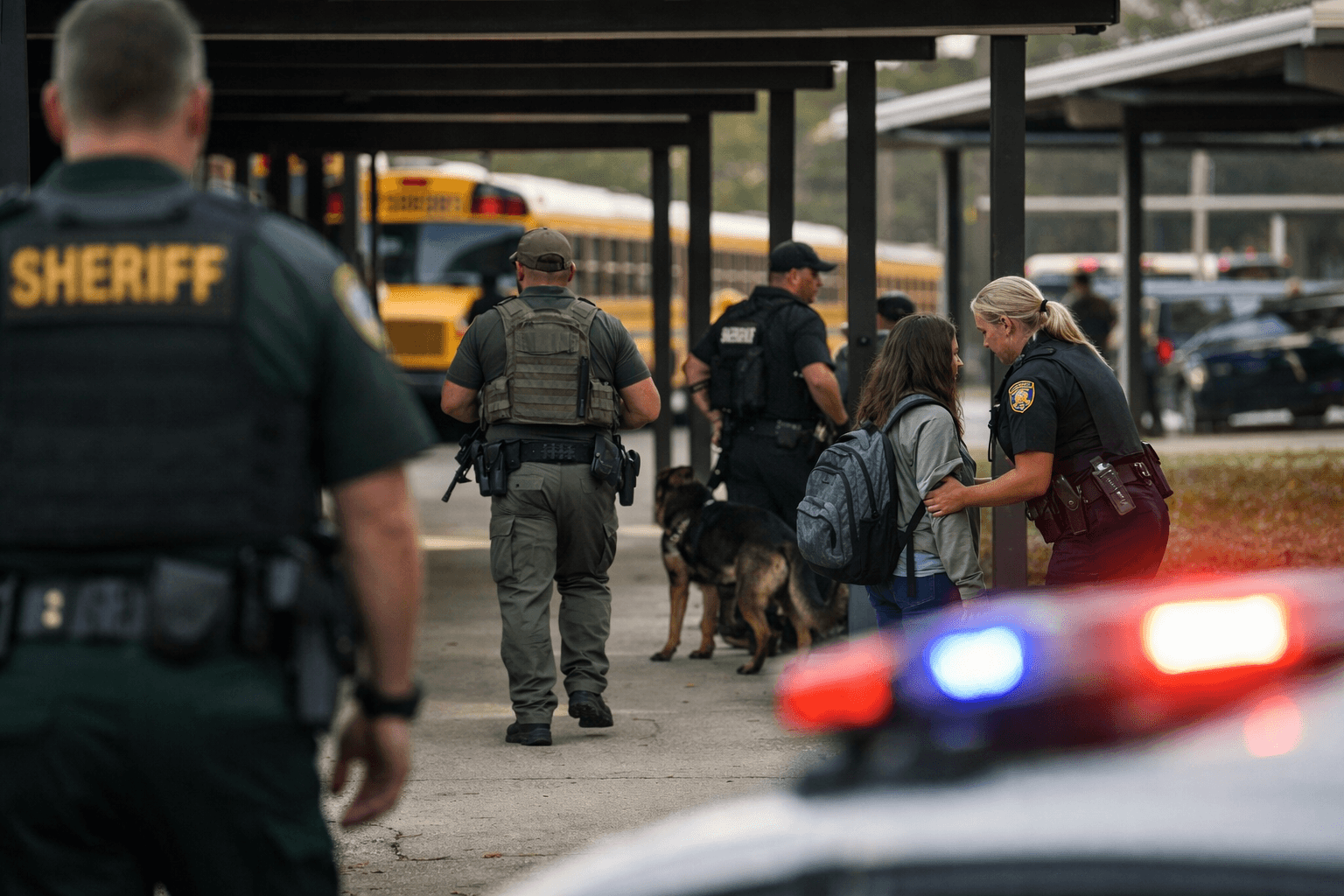 Masked social-media threat prompts safety sweep at Seminole schools