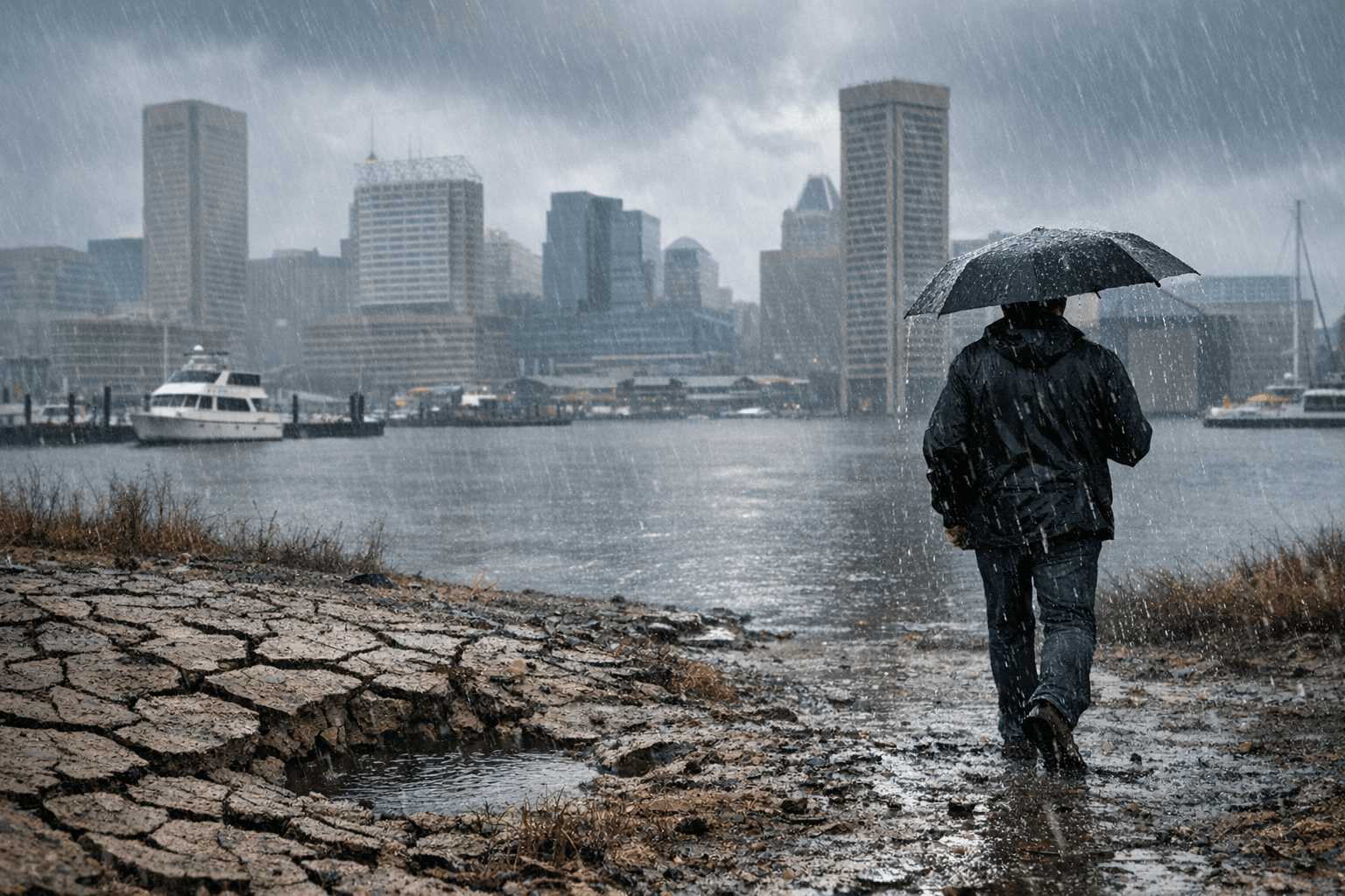 Weekend Rain to Bring Relief but Not End Baltimore Drought