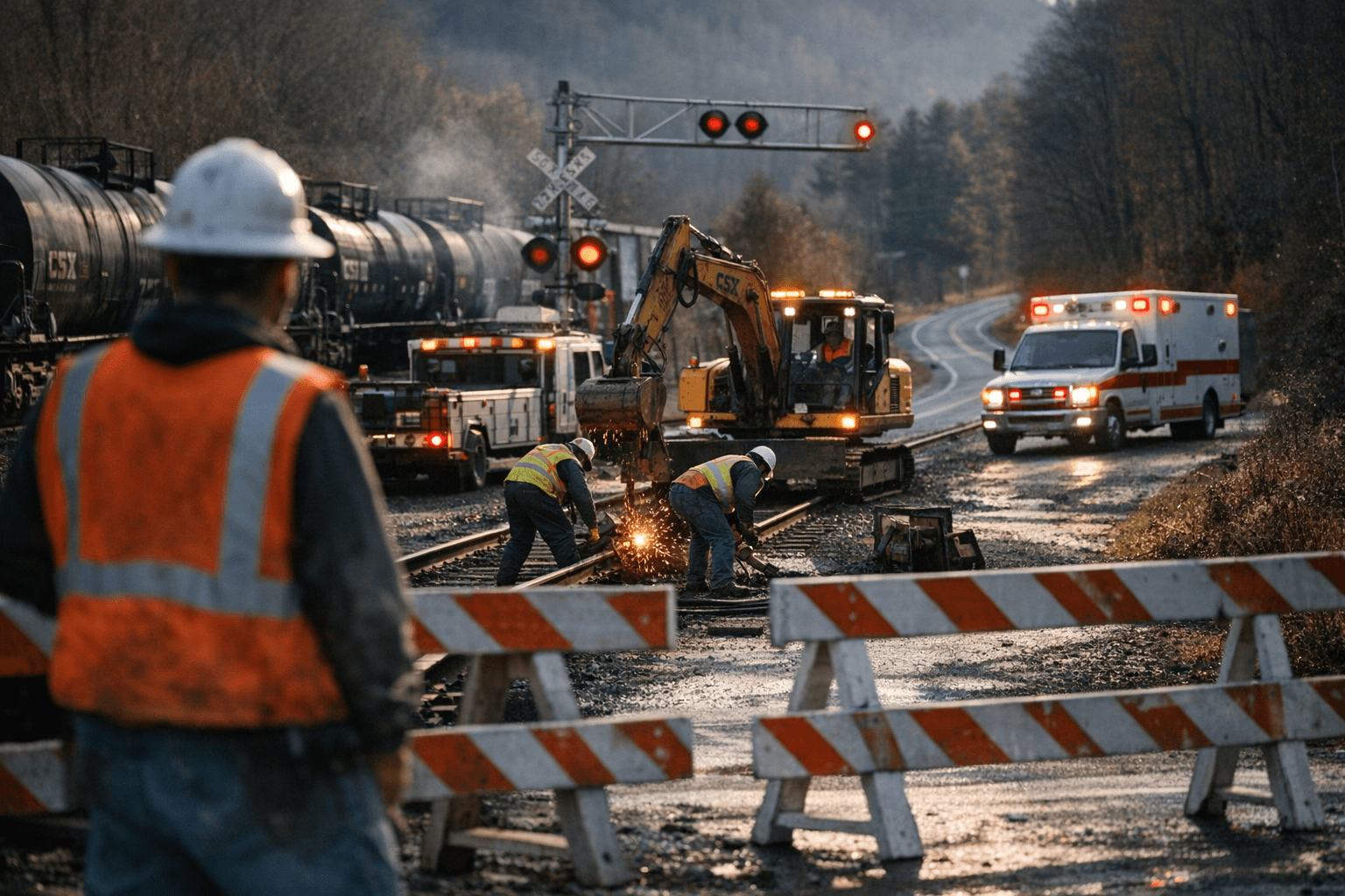 Rail Maintenance Will Close Multiple Crossings in McDowell County