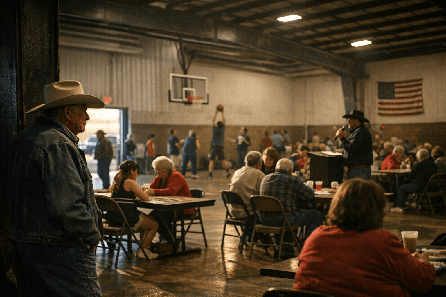 Texas County Activity Center Calendar Entry Signals Community Hub Use