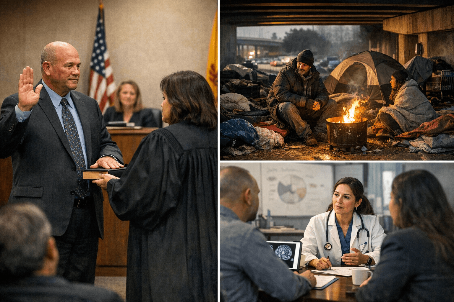 Hurley leadership changes, winter housing funds, and regional health planning affect local services