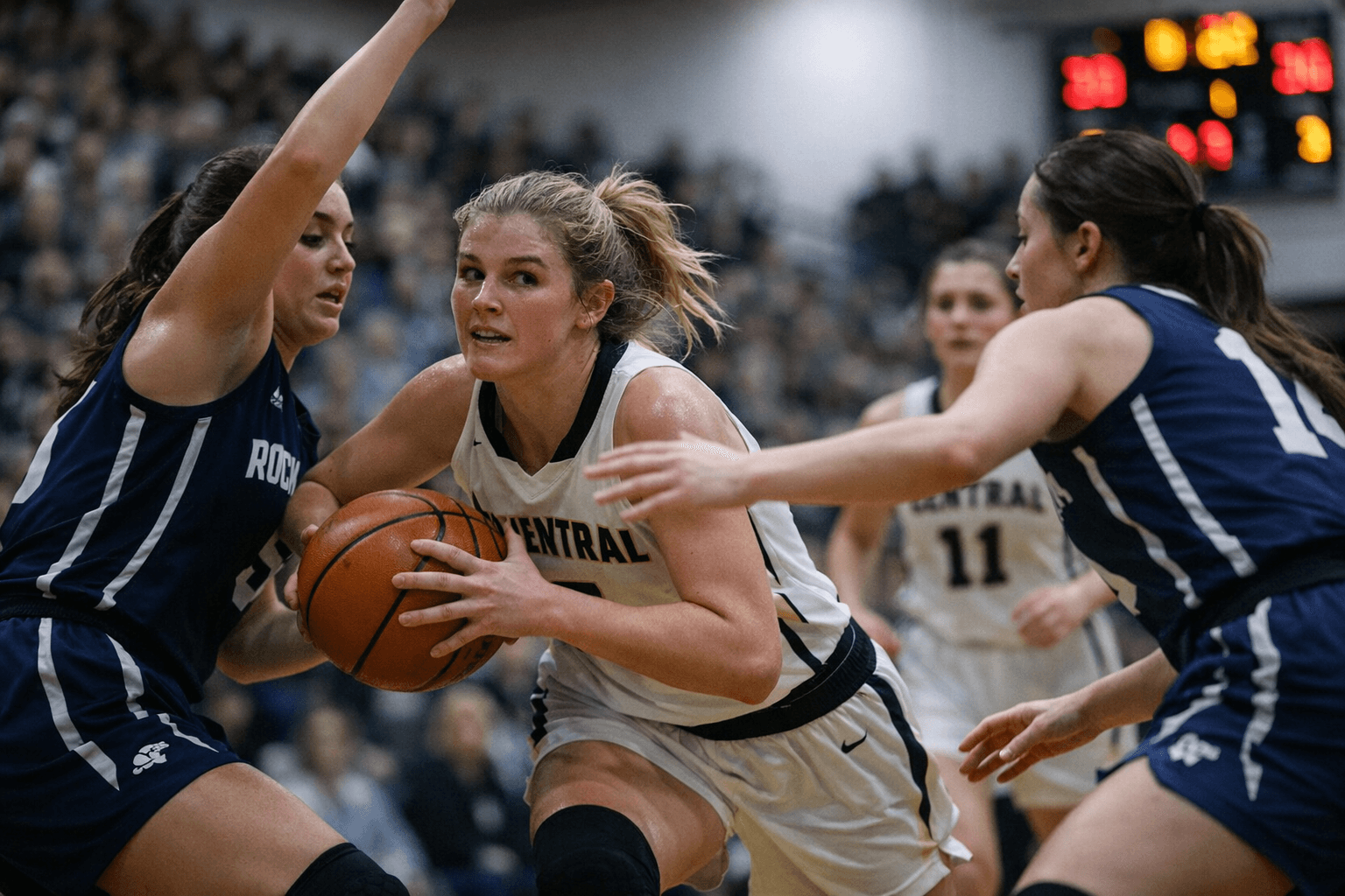 Perry Central girls dominate Rock Creek Academy in 59-20 win