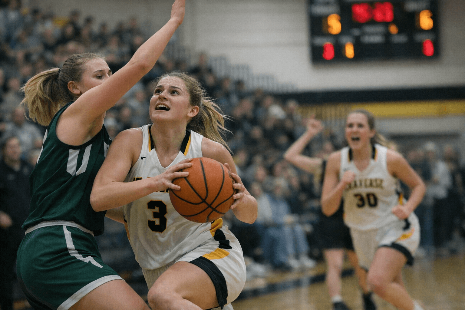 Traverse City Central girls top West 50-35 in Big North clash