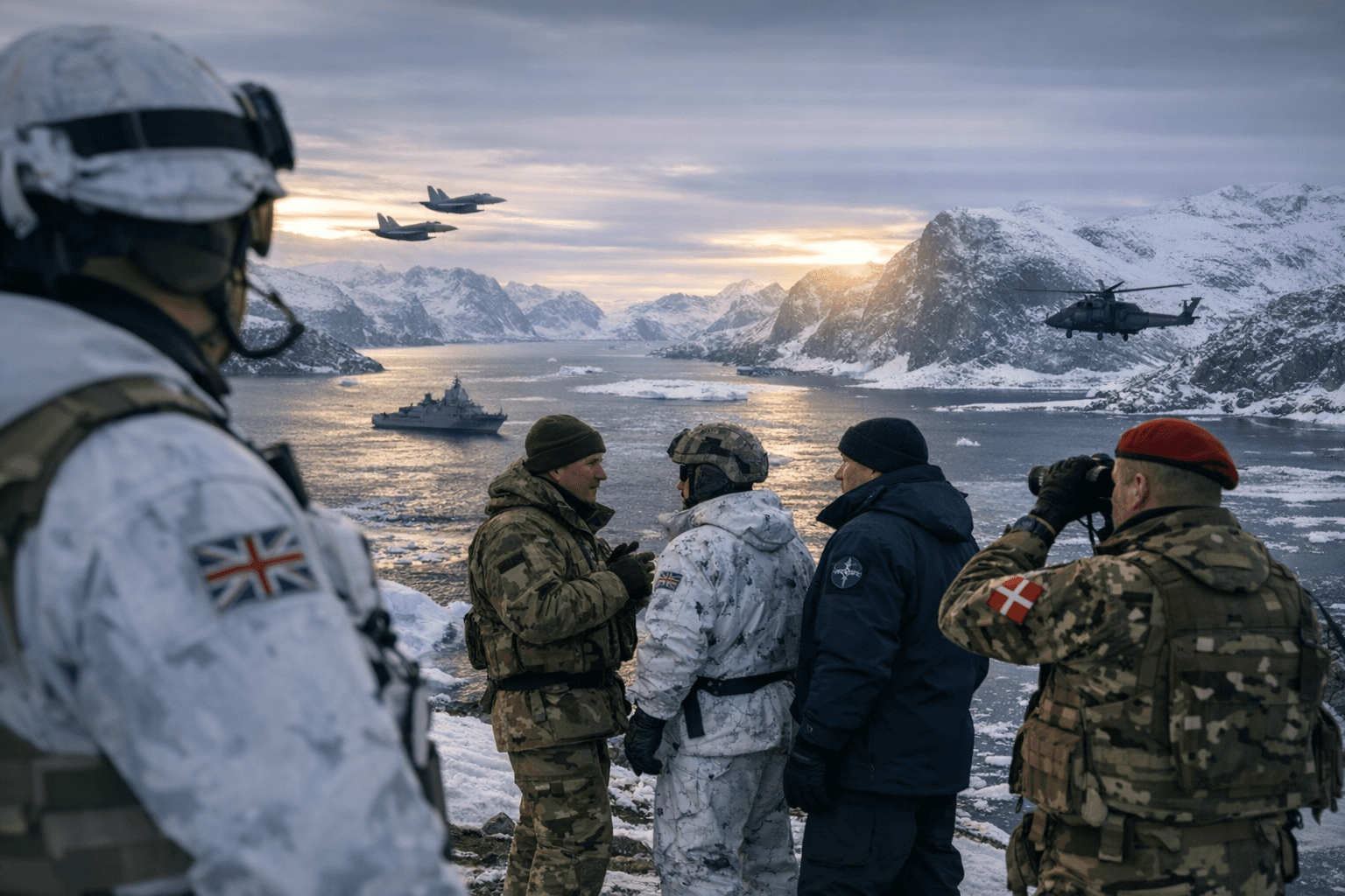 Britain engages NATO allies on Arctic deterrence and Greenland security