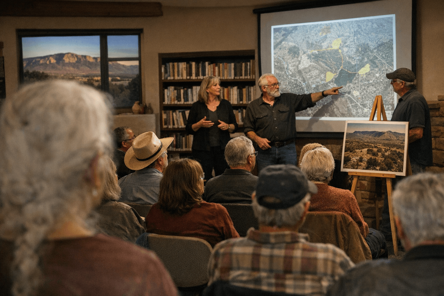 Placitas Community Library anchors civic life and land-use forums