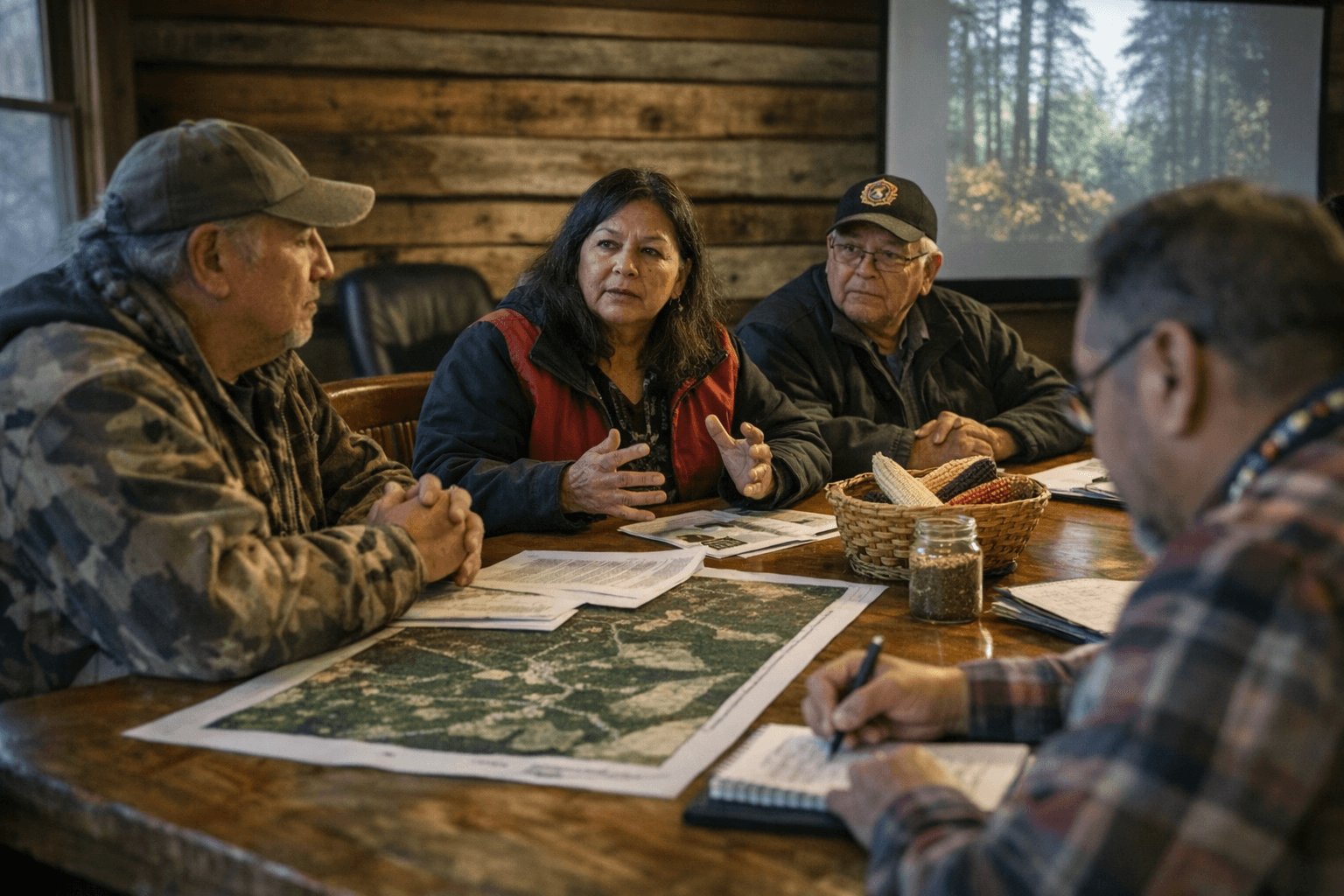 Menominee Tribe agriculture and environmental committee meets on key issues