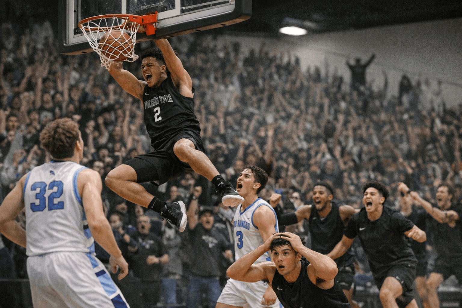 Volcano Vista stuns unbeaten Rio Rancho with last-second dunk