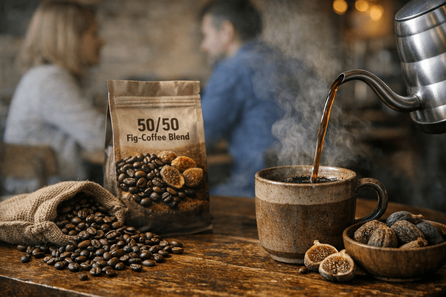 Northshore and FigBrew debut 50/50 fig-coffee blend for sensitive drinkers