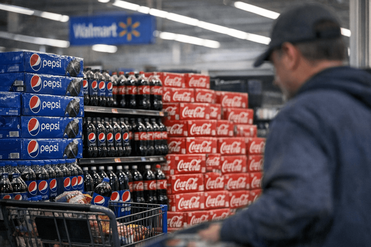 Lawsuit alleges Walmart, PepsiCo kept rivals' soda prices high