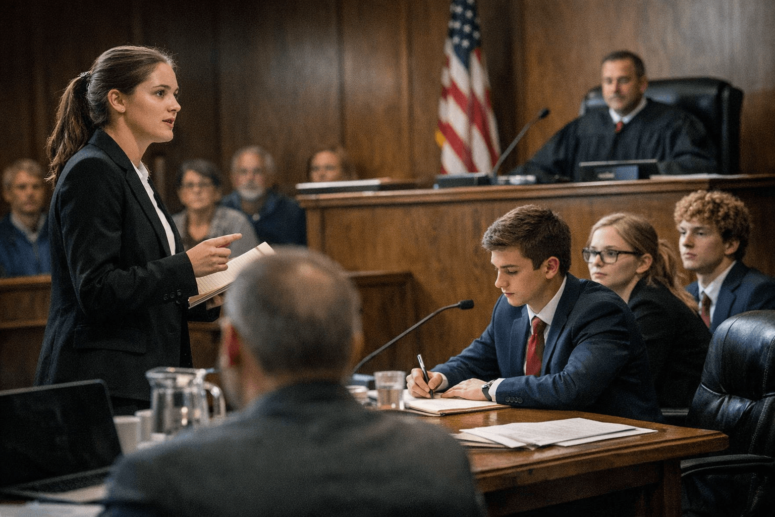 Bemidji High Mock Trial wins season opener, hosts public meet today